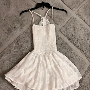 Size- Small
Romper White Floral Dress